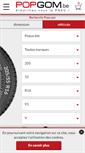Mobile Screenshot of pneus-popgom.be